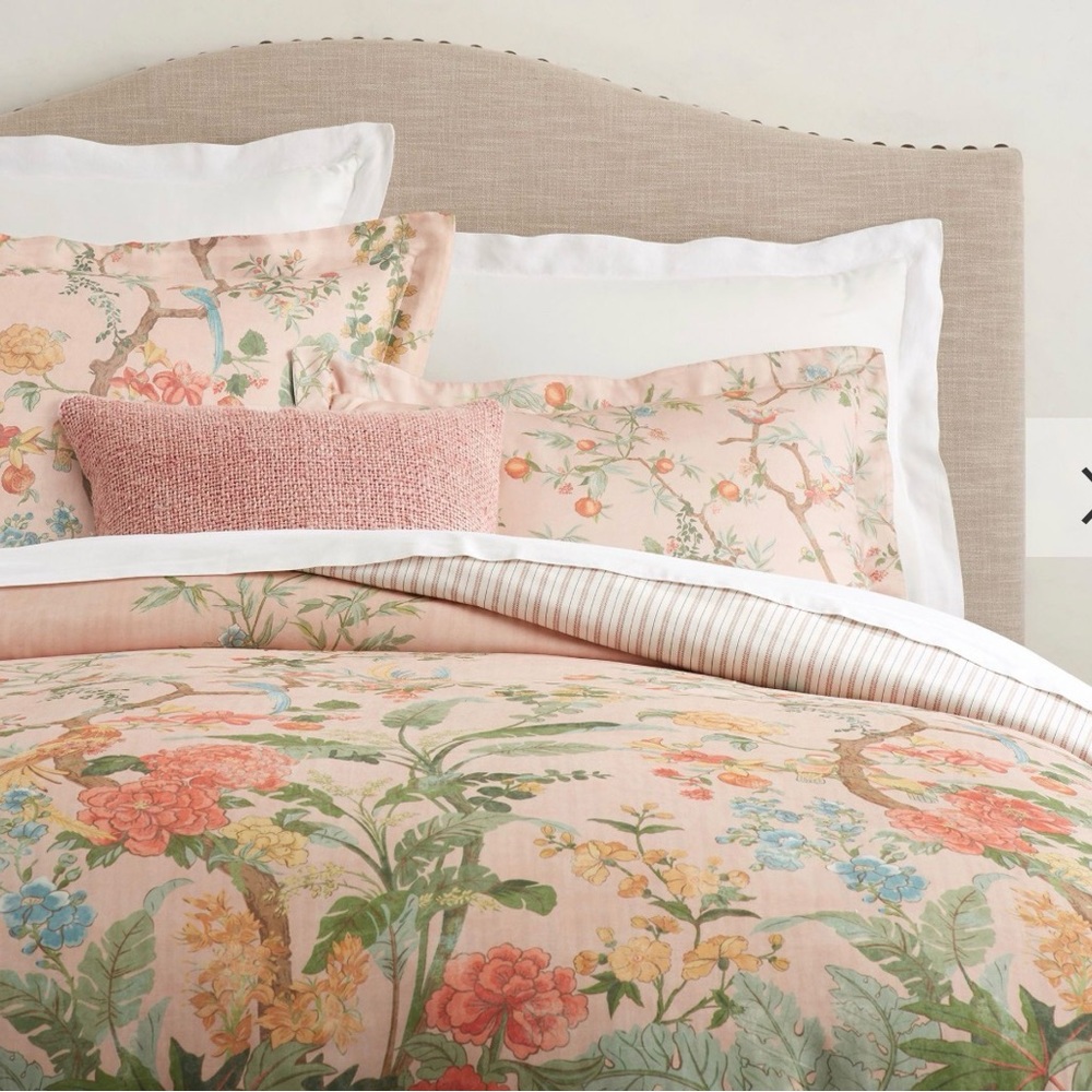 Pottery Barn Retired Mariella Duvet 4 piece Set King/Cal King